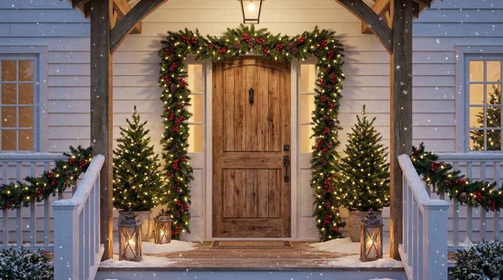 classic evergreen garland